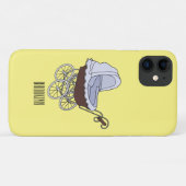 ベビーカー漫画イラストレーション Case-Mate iPhoneケース (裏面(横))