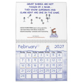 ベビーカー経済学カレンダーB カレンダー (2月 2027)