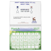 ベビーカー経済学カレンダーB カレンダー (3月 2027)