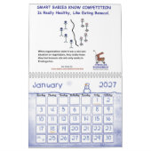 ベビーカー経済学カレンダーB カレンダー (1月 2027)