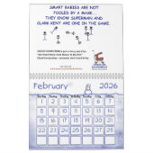 ベビーカー経済学カレンダーB カレンダー (2月 2026)