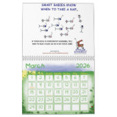 ベビーカー経済学カレンダーD カレンダー (3月 2026)