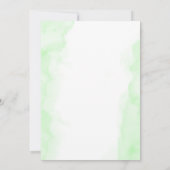 ベビーカー赤ちゃんシャワー招待状ボホ男女兼用 招待状 (裏面)