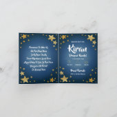 ベビーガネシャ月夜眠る 案内状 (内部)