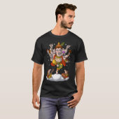 ベビーガネーシャ ヒンドゥー教の神 Tシャツ (正面フル)