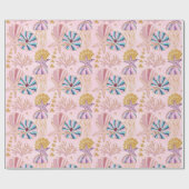 ベビーガーリーピンクザシーグリタリー ラッピングペーパー (フラット)