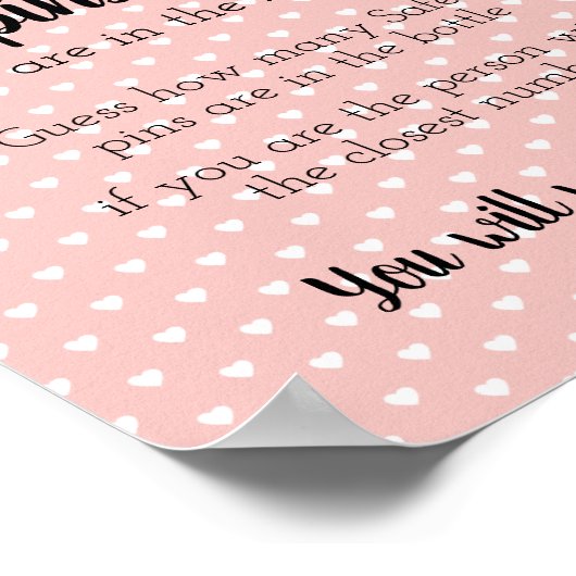 ベビーガールに安全ピンの数 ポスター (角)