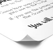 ベビーガールに安全ピンの数 ポスター (角)