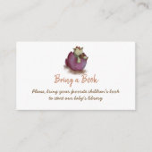 ベビーガールのブックカードを持って来て。かわいいベビードラゴン エンクロージャーカード (正面)