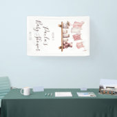 ベビーガールの衣服赤ちゃんシャワー歓迎サイン 横断幕 (トレードショー)