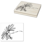 ベビーガールへようこそ ラバースタンプ (押印)