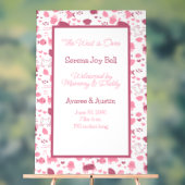 ベビーガールウェルカムサイン アクリルサイン (ニュートラル)