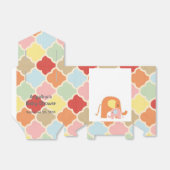 ベビーガールエレファントシャワー愛用ボックス フェイバーボックス (折り畳みなし)