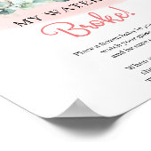 ベビーガールエレファントマイウォーターブレイクサインゲーム ポスター (角)