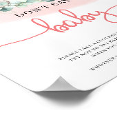 ベビーガールエレファントユーカリはベビーゲームを言わない ポスター (角)