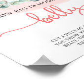 ベビーガールエレファントユーカリmommysベリーゲーム ポスター (角)