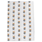 ベビーガールオレンジロンドンキー ミディアムペーパーバッグ (裏面)