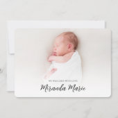 ベビーガールオーバーレイ文字生まれたばかりの写真フローラピンク (正面)