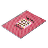 ベビーガールカップケーキ妊娠ジャーナル ノートブック (左側)