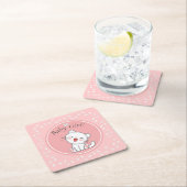 ベビーガールキッチンパウェプリント紙ナプキンス スクエアペーパーコースター (インサイチュ)