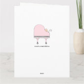 ベビーガールギフトカード カード (裏面)