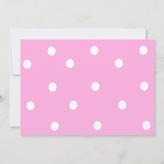 ベビーガールシップアンドシー招待状 招待状 (裏面)