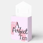 ベビーガールシャワーお願いボックス フェイバーボックス (オープン)