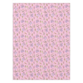 ベビーガールシャワーフローラガーデンボタニカルデコール テーブルクロス (正面)