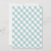 ベビーガールシャワー招待状 招待状 (裏面)