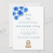 ベビーガールシャワー招待状 招待状 (正面)