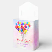 ベビーガールシャワー | Purple Rainbow BALLOON LOVE フェイバーボックス (オープン)