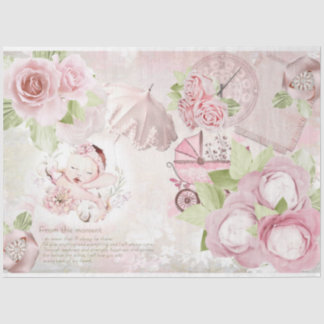 ベビーガールシリーズデザイン3 薄葉紙