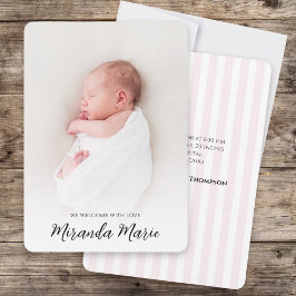 ベビーガールシンプル文字オーバーレイエレガントタイポグラフィ