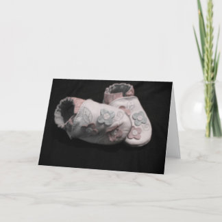 ベビーガールスリッパ カード