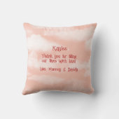 ベビーガールズファーストバレンタインデー クッション (裏面)