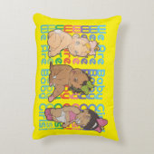 ベビーガールズ枕 アクセントクッション (裏面(縦))