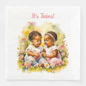 ベビーガールツインズオブカラーベビーシャワー (正面)