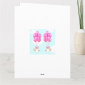 ベビーガールツイン カード (裏面)