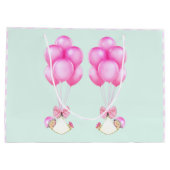 ベビーガールツイン ラージペーパーバッグ (裏面)