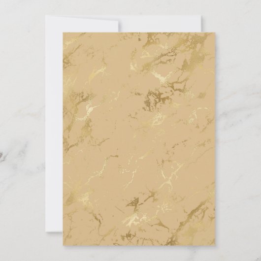 ベビーガールテディベアーファースト誕生日パーティー 招待状 (裏面)