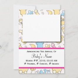 ベビーガールトイ 案内状