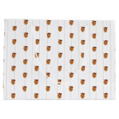 ベビーガールドッグマルーン ラージペーパーバッグ (裏面)