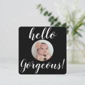 ベビーガールハローゴージャス写真誕生 (スタンド正面)