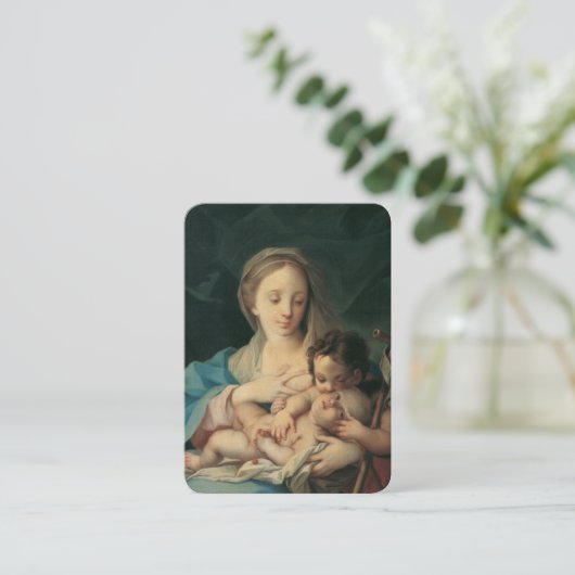 ベビーガールバプティスマル記念神聖カード プレイスカード (スタンド正面)