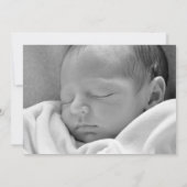 ベビーガールバプテスマ暗い赤紫色ピンクロータス開花 招待状 (裏面)