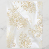 ベビーガールバプテスマ《キリスト教》洗礼式や命名式ホワイト金ゴールド (裏面)