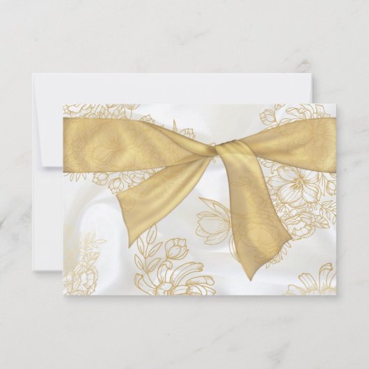 ベビーガールバプテスマ《キリスト教》洗礼式や命名式金ゴールドクロスサンキューサンキュー サンキューカード (裏面)