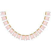 ベビーガールパーソナライズされた子供部屋ルームネームペナント バンティングフラッグ (全)