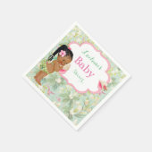 ベビーガールビキニ熱帯ルアウ（ハワイ式宴会）ハワイアン編み スタンダードカクテルナプキン (角)