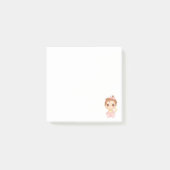 ベビーガールピンクジャンプスーツ ポストイット (正面)